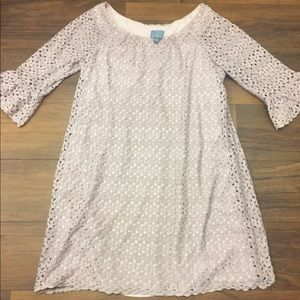 Pink lace Maxi dress